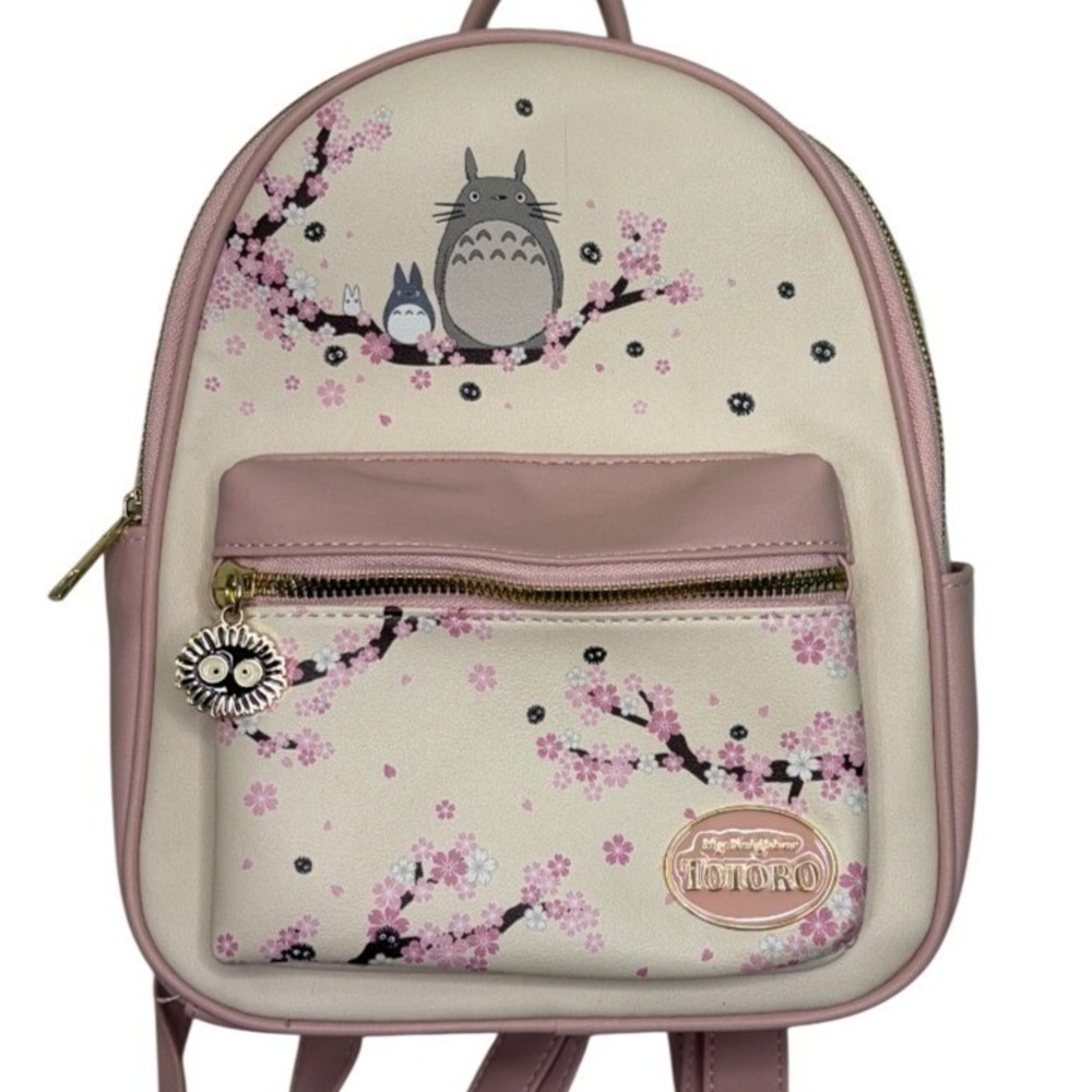 Her Universe Studio Ghibli My Neighbor Totoro Sakura Cherry Blossom Mini Backpac
